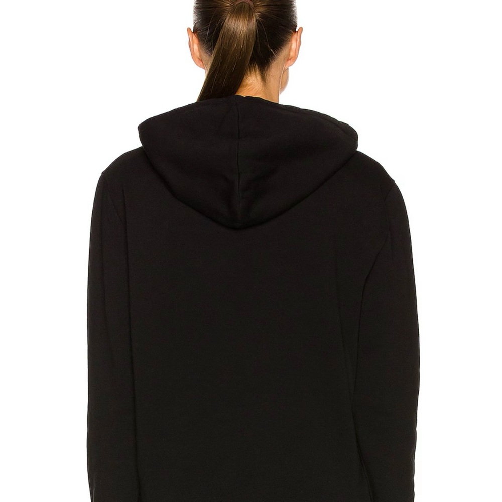 Saint Laurent Logo Hoodie – Black - Picture 9 of 12